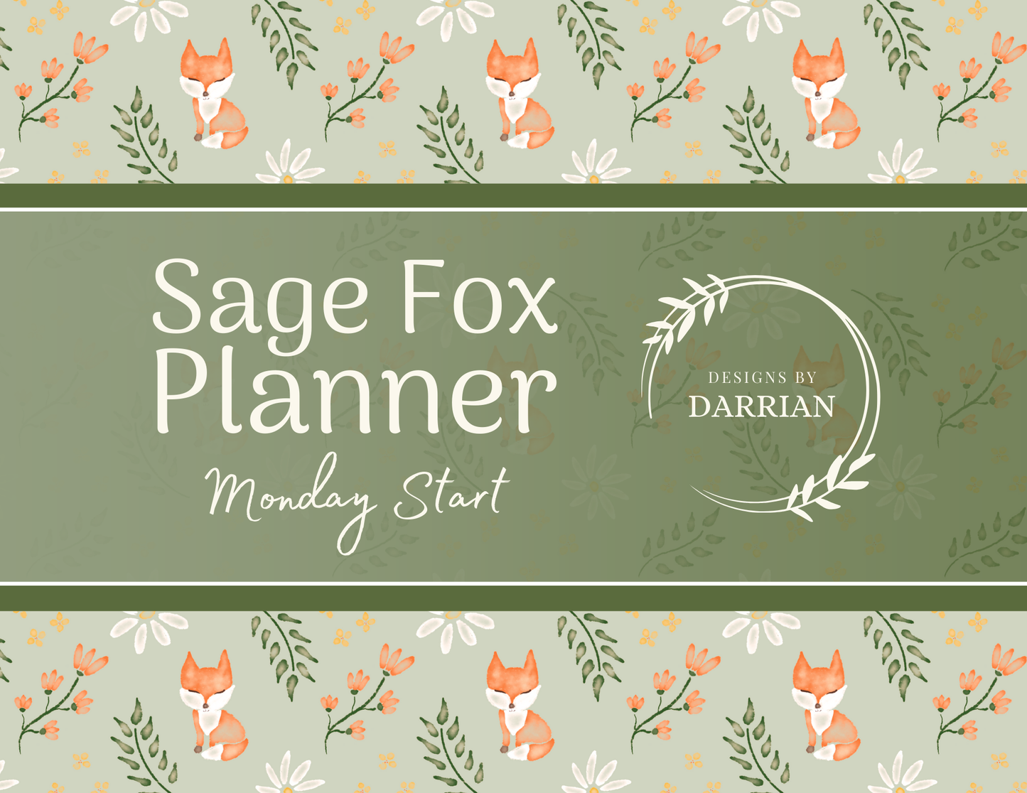 Sage Fox Digital Planner