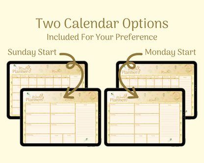 Yellow Bee Digital Planner