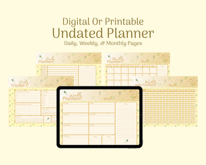 Yellow Bee Digital Planner