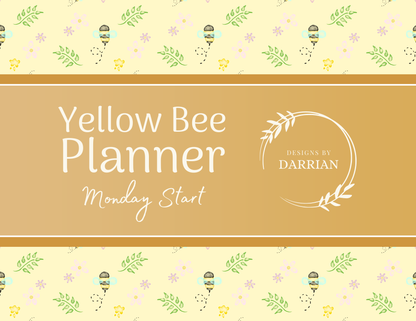 Yellow Bee Digital Planner